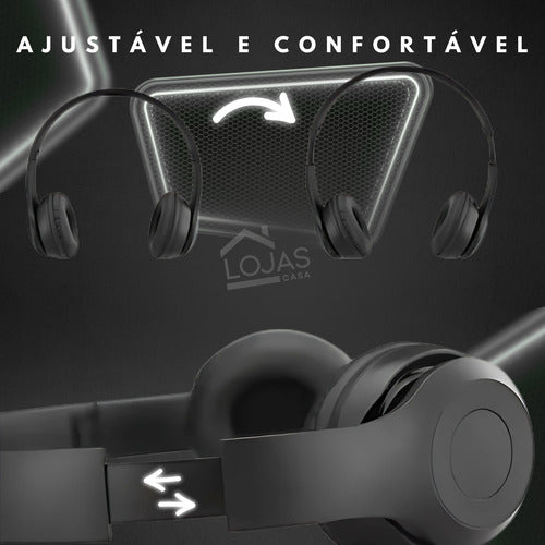 Fone De Ouvido Sem Fio Bluetooth Para  iPhone Android Games