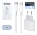 Carregador Fonte Turbo 25w  Cabo Para iPhone 7 8 11 12 13 14