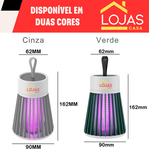 Lâmpada Led Armadilha Repelente Elétrico Mosquito Pernilongo
