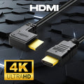 Cabo Hdmi Curvo 5 Metros Blindado Full Hd Tv Game Pc Notbook