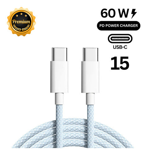 Carregador Fonte Turbo 25w Para iPhone 15 Pro Max Com Cabo