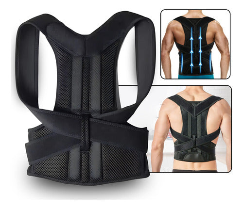 Cinta De Correção Postural Unissex Para Ajuste De Postura