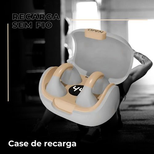 Fone De Ouvido Earcuff S/ Fio Esportivo Anti Queda Bluetooth