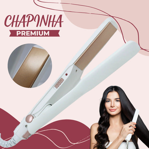 Chapinha Profissional De Cabelo Alisa Progressiva Prancha