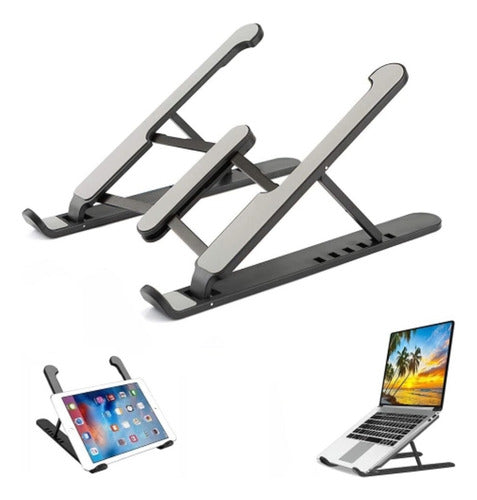 Base Suporte Ergonômico P/ Notebook,netbook, Tablet Dobravel