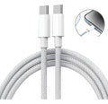 Cabo Usb C Tipo C Para iPhone 15 Pro 15 16 Pro Max Trançado