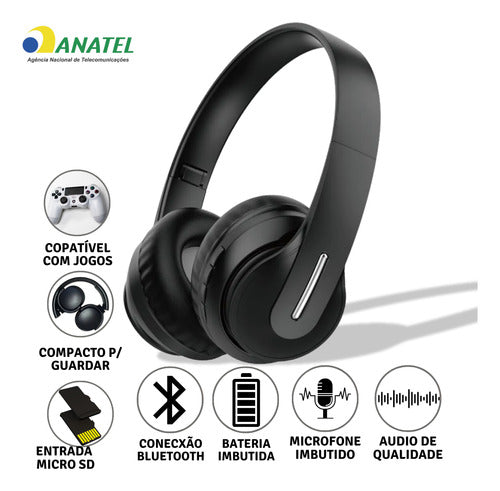 Fone De Ouvido Sem Fio Bluetooth Para  iPhone Android Games