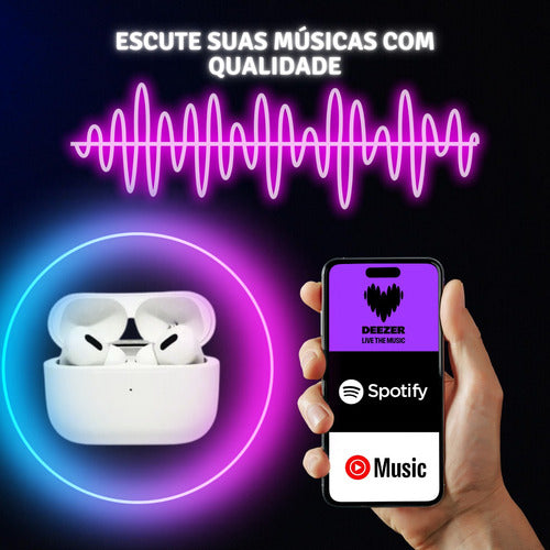 Fone De Ouvido Bluetooth Para iPhone 7 8 Xr X 11 12 13 14 15
