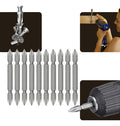 Kit 10 Ponteira Phillips Dupla Ph2 10 Pçs Bits Parafusadeira