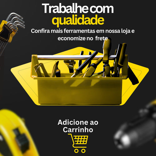 Jogo De Hexalobular Chaves L Torxs Longa 9 Peças T10 Até T50
