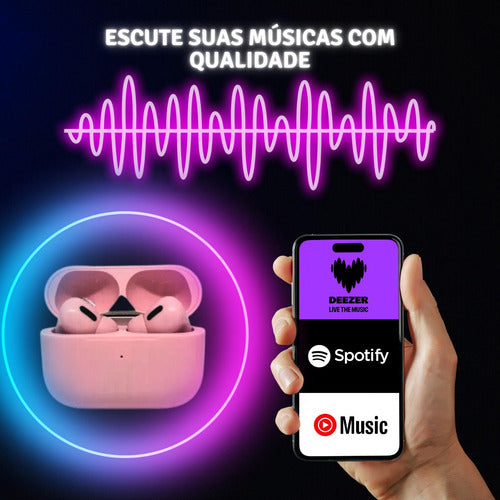 Fone De Ouvido Bluetooth Para iPhone 7 8 Xr X 11 12 13 14 15