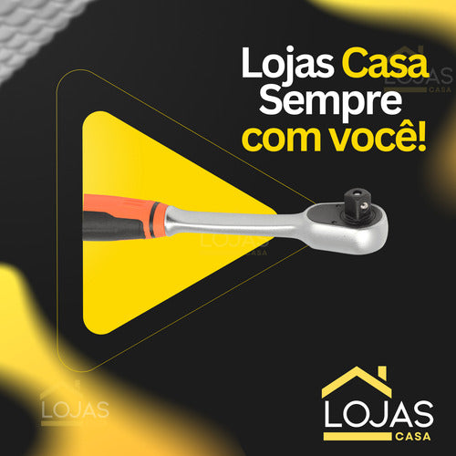 Chave Catraca Reversível Encaixe 3/8