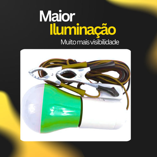 Lâmpada Led Luz Pendente Emergência Automotivo 12v 5w