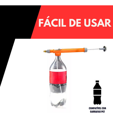 Pulverizador De Compressão Garrafa Pet Veneno, Regar Planta