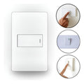 Interruptor Slim Modular 4x2 Tecla Simples Iluminaçao Branco