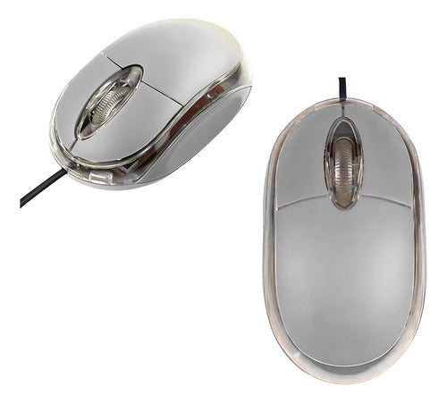 Mouse Usb Com Sensor Óptico Profissional Anatômico Preto