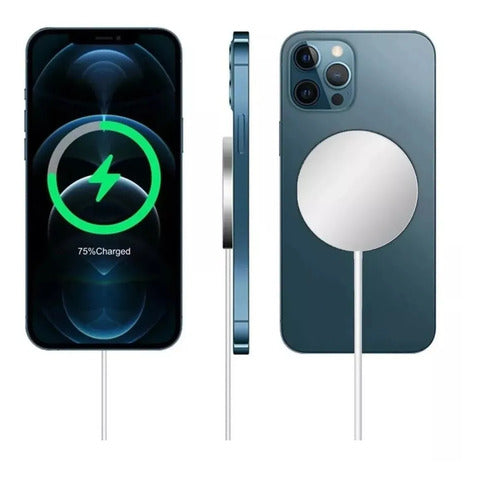 Carregador Sem Fio Rápido De Indução Para iPhone 11, 12 E 13