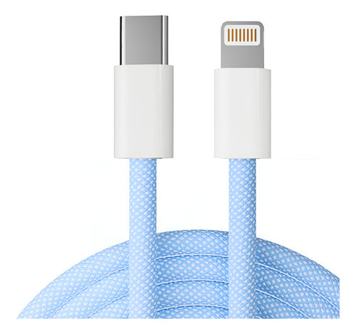 Cabo Usb-c Para iPhone X 11 12 13 14 Pro E Pro Max 1m Rápido
