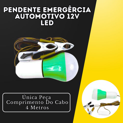 Lâmpada Led Luz Pendente Emergência Automotivo 12v 5w