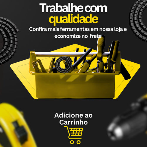 Organizador Esconde Fios 16 Mm Premium 1.5 Metros Discreto - Preto