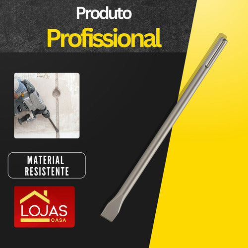 Talhadeira Larga Profissional Martelete Sds Max 400 X  25mm