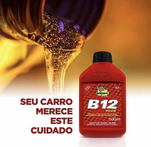 Aditivo Para Óleo Bardahl B12 Plus - 500ml