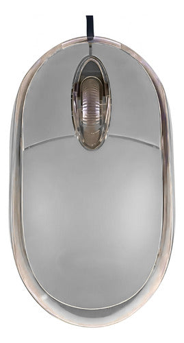 Mouse Usb Com Sensor Óptico Profissional Anatômico Preto
