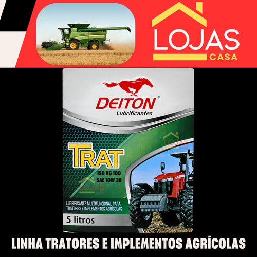 Óleo Trator Maquina Agrícola Conversor Torque 10w30 Isovg100