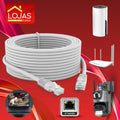 Rolo Cabo Rede 40m Lan Crimpado Cat 6 Super Rápido Premium Resistente Enthernet Rj45 Lojas Casa Cabo Para Alta Velocidad