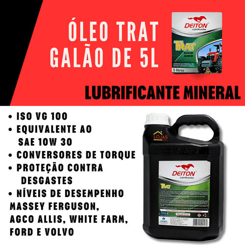 Óleo Trator Maquina Agrícola Conversor Torque 10w30 Isovg100