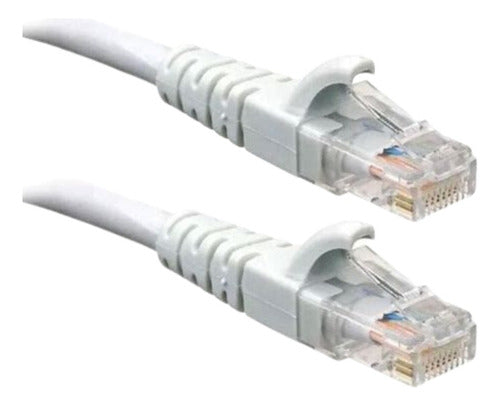 Cabo De Rede 20 Metros Lan Internet Crimpado Rj45 Cat6