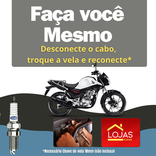 Vela Ignição Alta Centelha Titan Fan Bros Cargo 125/150/160c