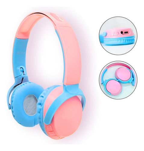 Headset Fone Ouvido Sem Fio Confortavel Mídia Bass Microfone