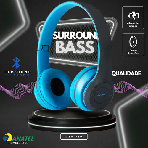Fone De Ouvido Sem Fio Bluetooth Para  iPhone Android Games