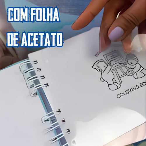 Livro Para Colorir Pintura Desenho Cute Capivara Goods