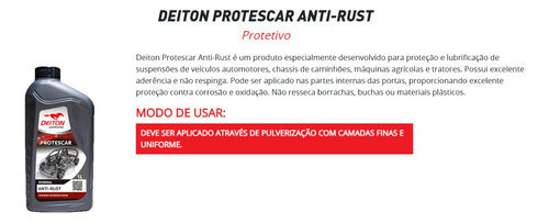 Deiton Protescar Anti Rust Oleo De Pulverização