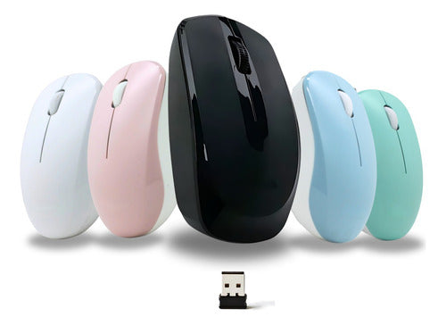 Mouse Sem Fio Sensor Óptico Profissional Confortável Cmos Un