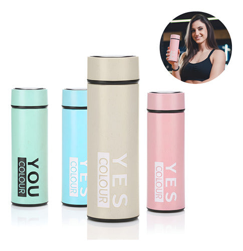 Garrafa De Vidro Squeeze Não Deixa Cheiro Academia Resistent