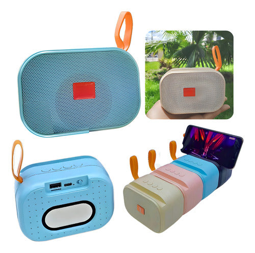 Caixa De Som Portatil Bluetooth Com Apoio Extreme Superbass