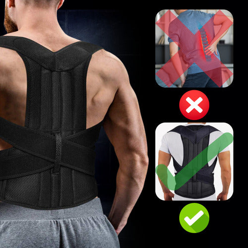 Cinta De Correção Postural Unissex Para Ajuste De Postura
