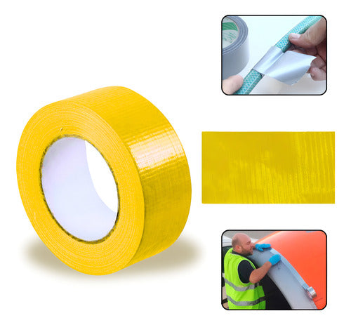 Rolo Fita Adesiva Silver Tape Multiuso Prova D'água 18m