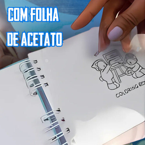 Livro Para Colorir Pintura Desenho Cute Capivara Goods