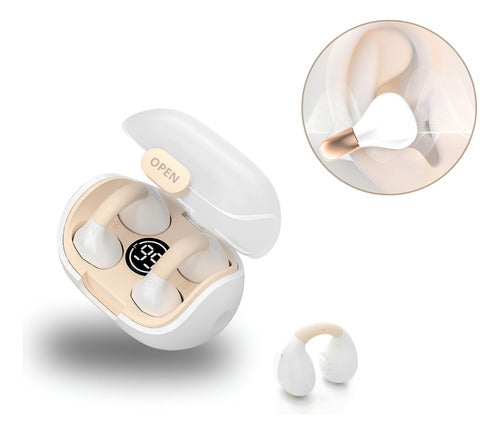 Fone De Ouvido Earcuff S/ Fio Esportivo Anti Queda Bluetooth