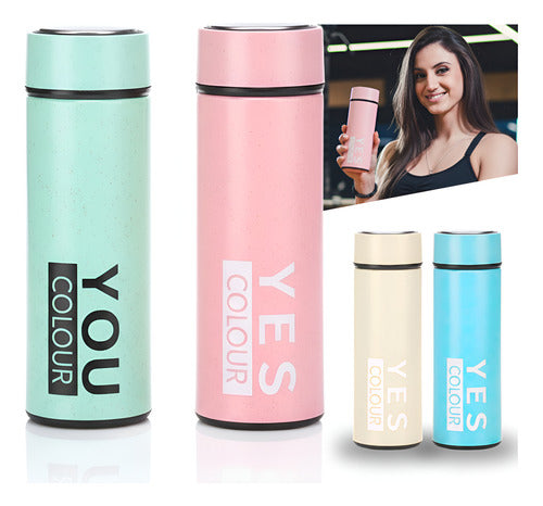 Garrafa De Vidro Squeeze Não Deixa Cheiro Academia Resistent