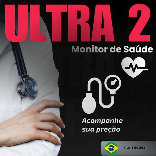 Relógio Smartwatch Ultra 49mm Amoled 2.19 Lançamento 2024