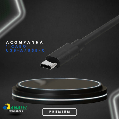 Carregador 30w Usb-c  Para Moto Edge, Razr, G84, G73,linha G