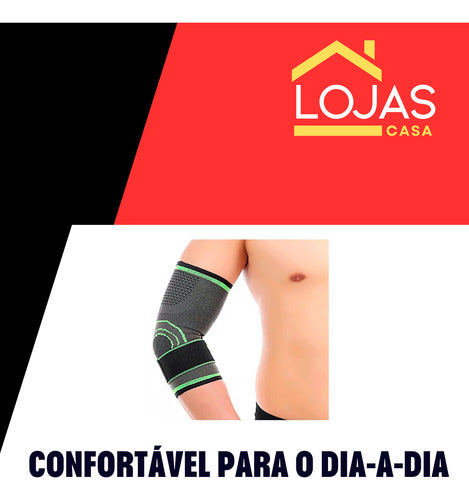 Cotoveleira Epicondilite Protetor Cotovelo Ajustável Tensor