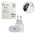 Fonte Turbo Ultra Pro Max Carregador 35w Para iPhone Cor Branco