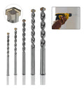Kit Jogo 5 Principais Brocas De Videa Concreto, Piso, Parede