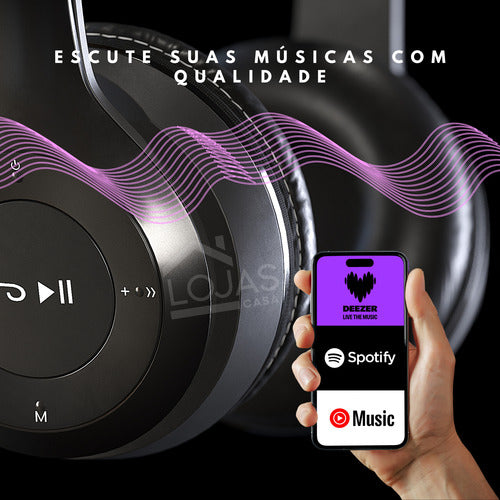 Fone De Ouvido Sem Fio Bluetooth Para  iPhone Android Games